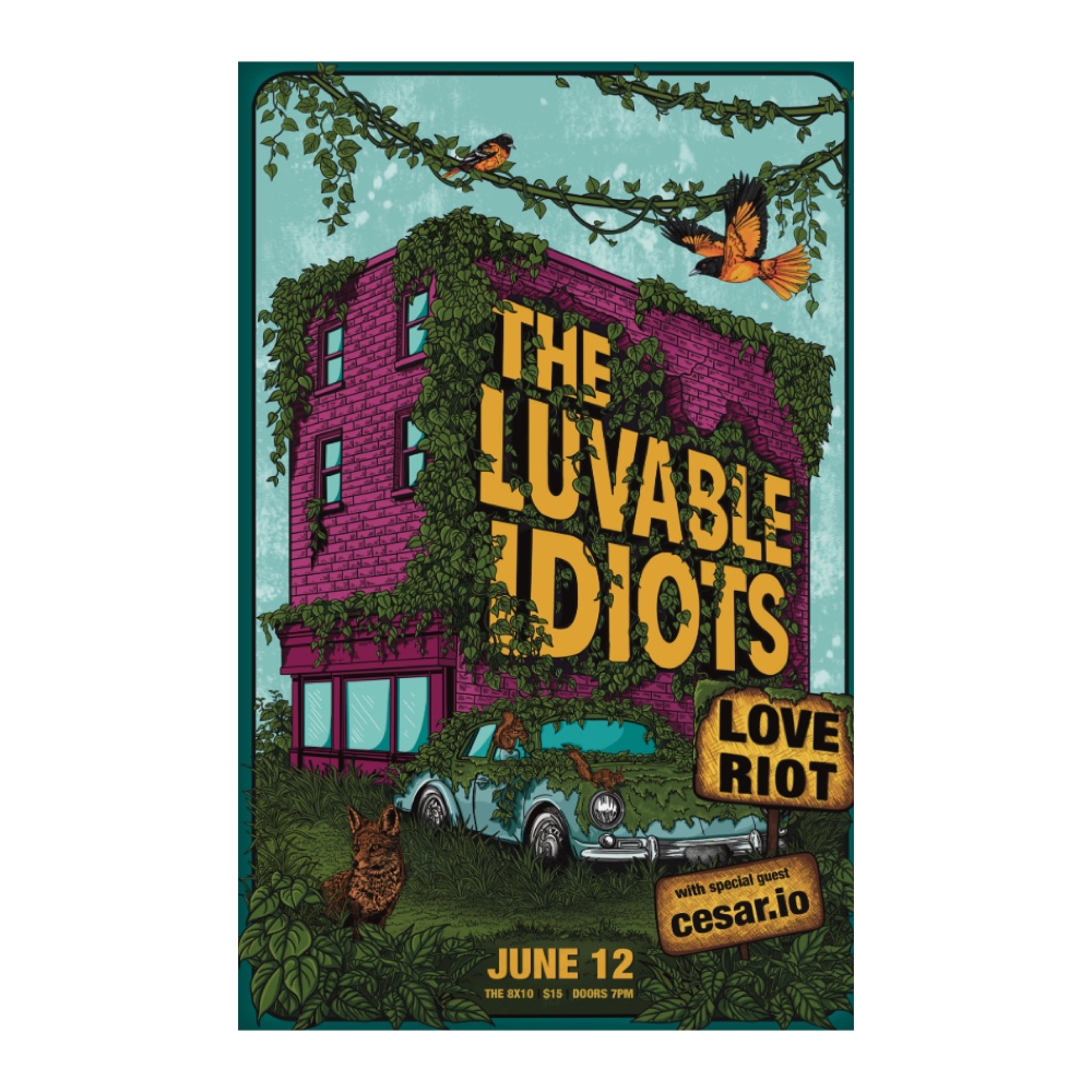 8×10 Closing Show Poster